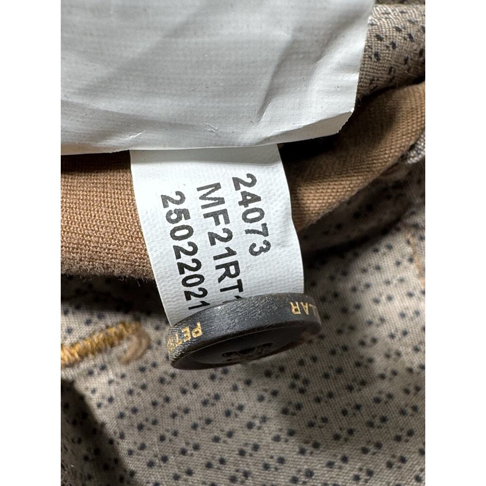 Peter Millar Collection Mens Chino Pants 36 Khaki Stretch Flat Front Casual - Picture 8 of 11